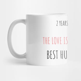 Anniversary 2 years marriage MUG Mug